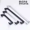Manija inclinada tubular de aleación de aluminio, manija biselada para puerta corrediza de equipo industrial, manija de máquina herramienta, venta al por mayor desde el fabricante de origen