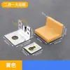 Soporte de Ángulo Engrosado de Plástico de Nylon para Muebles Ángulo Recto de 90 Grados Soporte de Estante Conector de Gabinete Ángulo de Hierro Soporte de Ángulo