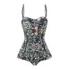 Traje de baño nuevo de triángulo de una pieza para mujer que cubre el vientre, adelgazante, para vacaciones en la playa, aguas termales, para mujer [entrega de una pieza]]