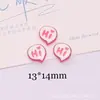 Resina de simulación accesorios lindo creativo oso fresa dona DIY funda para teléfono móvil hebilla de zapato accesorios para el cabello material de parche