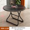 Mesa Redonda Plegable al por Mayor Mesa de Comedor para Apartamento Pequeño Mesa Plegable Mesa de Comedor Mesa de Ocio para Balcón Mesa y Sillas Portátiles para Puesto