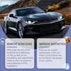 HOMONTH - Líquido reparador de faros de coche, cuidado de lámparas de coche, eliminación de polvo, abrillantador, limpieza, descontaminación, pulido, renovación, limpiador