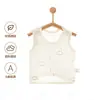 Chaleco de Medio Espalda Algodón Puro Recién Nacido Top Sin Costuras Protector de Vientre de Bebé Ropa de Dormir Capa Base Ropa Interior Verano Algodón Puro Clase A