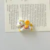 Dibujos Animados "Hazte Rico al Instante" Año del Caballo Accesorios de Resina DIY Adornos para Coche Imanes para Nevera Pinzas para el Cabello Llavero Accesorios
