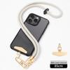 Cordón para Carcasa de Teléfono Móvil Multifuncional Anti-Pérdida Correa Tejida para el Cuello Ajustable Larga Correa para Teléfono Portátil