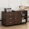 Archivero, Gabinete de Oficina de Pie con Cerradura, Gabinete de Oficina, Gabinete de Almacenamiento, Escritorio Pequeño, Gabinete Bajo, Gabinete de Almacenamiento