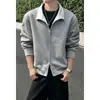 Otoño 2026 Nuevo Estilo Estilo Hong Kong Talla Grande Algodón Chino Cardigan Sudadera M-5X HW26642-TeP38