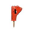 Fabricantes suministran martillos hidráulicos para excavadoras de 45/68/75/100/140 mm.