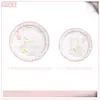 Platos de Papel Temáticos de Animales Transfronterizos: Perro, Ánade real, Dinosaurio, Insecto, Ganso tonto, En stock, Platos desechables para fiesta de cumpleaños