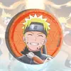 Barra de distintivos de anime distintivo Avatar Naruto 58mm folha de flandres personagem de anime suprimento de comércio exterior presente joia