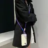 Novo Cordão para Celular, Usável Transversal, Corda Ajustável Multifuncional para Pendurar no Pescoço, Capa de Celular, Cordão Trançado, Corrente de Suspensão Anti-Perda