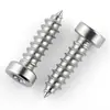 Tornillos Autorroscantes para Madera de Acero Inoxidable 304, Cabeza Cilíndrica Delgada, Cabeza de Copa Torx Interno, Cola Puntiaguda, Sujetadores, M2-M8