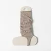 Calcetines Tobilleros Finos Calados Estilo Retro Japonés para Mujer, Calcetines Holgados sin Pie, Transpirables para Primavera y Verano, Adecuados para Combinar con Botas, Calcetines Largos, Calcetines para Botas