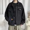 Chaqueta de Mezclilla para Hombre Tallas Grandes, Chaqueta Oversize para Hombre, Ropa Holgada de Moda para Hombre Tallas Grandes para Estudiantes