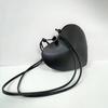 Nuevo Producto de Verano Nicho Lujo Ligero Moda Callejera Bolso Cruzado para Hombro de Cuero Genuino para Mujer con Diseño de Corazón Tridimensional