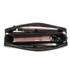 Bolsas de Mano de Cuero para Hombre, Bolsos de Hombre, Bolsos de Cuero Genuino con Candado de Contraseña, Bolsos de Cuero Suave de Gran Capacidad Business Casual, Bolsos de Hombre al Por Mayor