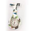 Reloj de Enfermera para Mujer Impermeable Reloj Colgante con Pin Simple Reloj de Bolsillo de Silicona Estudiante Prueba de Batería Reloj de Bolsillo para el Pecho de Doctor