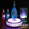 Pêssego Preto um assento de vinho luminoso balada aniversário bar base de vinho estrangeiro display de vinho tinto rack colorido para cantar bandeja de vinho