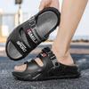 Pantuflas de Verano para Hombre, Antideslizantes, de Suela Gruesa, Sandalias Cómodas sin Cierre para Playa, Deportes y Conducir