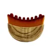 Nova Escova Facial Lymphaticcontourfacebrush Escova Facial de Contorno Linfático Escova Raspadora para Cuidado dos Olhos e Pescoço