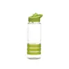 Comércio exterior copo de água grande capacidade copo plástico garrafa de água esportiva fitness copo transparente com canudo e tampa resistente a quedas resistente a altas temperaturas