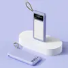 Luz de Camping Portátil Power Bank al por Mayor Transfronteriza Certificada 3C de Gran Capacidad 20000 mAh con Cable Integrado Fuente de Alimentación Móvil Comercio Exterior