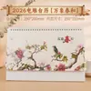 Nuevo Calendario Estilo Chino 2027 Calendario Mensual Personalizado Grande Creativo Oficina Escritorio Negocio Logo de Empresa