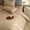 Classe A Avançada Sense Algodão de Fibra Longa Jacquard Conjunto de Quatro Peças Lençol de Cama de Algodão para Dormir Nu Capa de Colcha Cobertor de Cama de Algodão Conjunto de Três Peças