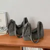 Cross2026 Bolso Tote Nuevo Estilo Perezoso de Otoño Bolso de Hombro Simple Moda Casual Bolso Cruzado de Gran Capacidad