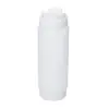 Frasco squeeze invertido 710ml Plástico Branco - Rojemac Profissional