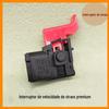 Com interruptor de controle de velocidade para perfuratriz de água dourada 120/130/165/166 strass interruptor 16A 20 acessóriosrios para interruptor de martelete elétrico