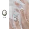 Xiao Xiang Feng Nail Art Zircon Jóias Atacado Internet Celebridade Explosiva Luz Luxo Retro Beleza Cabeça Palácio Estilo Moldura de Foto Broca de Unhas