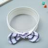 Diadema para bebé europea y americana Tocado de orejas de conejo de algodón Diadema para bebé Accesorios para el cabello anudados Fabricantes transfronterizos de niñas