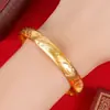 Pulsera Cuadrada de Letras de Moda y Exquisita Estilo Coreano para Mujer, Círculo de Luz Retro, Simple y Personalizada, Pulsera Versátil, Joyería Creativa para Mano