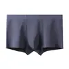 Ropa Interior de Algodón Puro para Hombre de Temporada Caliente, Algodón de Xinjiang de 60 Hilos, Sin Costuras, Cintura Media, Antibacteriana, Transpirable, Nuevo Estilo de Moda para Hombre 2026