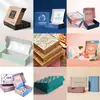 Cajas de embalaje personalizadas para uso diario, cajas de doble inserción para productos de cuidado de la piel, embalaje para aceites esenciales y sérums, embalaje para extractos puros, cajas de colores, cajas de cartulina plateada y cajas de papel para perfumes