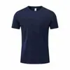 Camisetas de Malla de Secado Rápido de Manga Corta para Hombres y Mujeres, Personalizadas con Impresión de Logo, Uniformes Escolares, Uniformes para Actividades, Ropa de Trabajo, Camisetas Publicitarias de Cuello Redondo