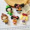 Tarjeta Grande Estilo Nuevo con Papas Fritas y Bebé Llorando Accesorios de Resina DIY Pasador Hecho a Mano Llavero Imán para Refrigerador Parche para Zapato de Madera