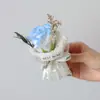Buquê de Rosas de Bolso, Girassóis, Flores Preservadas, Flores Artificiais, Itens de Presente, Aniversário, Presentes de Dia dos Namorados, Presentes de Formatura