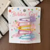 Venta especial de liquidación: Lindas Pinzas para el Cabello de Tela de Dibujos Animados para Niños, Pinzas Dulces Versátiles para el Cabello de Niña, Accesorios para el Cabello de Niñas, Tocados