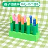Pinzas pequeñas para niños entrenamiento de motricidad fina material didáctico hecho a mano jardín de infantes clips de plástico práctica de pinzar pompoms frijoles