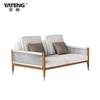 Novo Conjunto de Sofá e Mesa de Centro em Madeira Maciça Yateng, Móveis de Rattan Teca para Jardim, Pátio, Vila e Jardim de Inverno Atacado