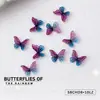 Arte de Uñas Lazo Pequeño 3D Colorido Mini Lámina de Resina Mariposa Pedrería Estilo Mixto Calcomanía para Uñas Decoración Paquete de Materiales con Pedrería