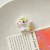 Dibujo Animado Lindo Resina Caballo Volador Mini Simulación Pasador DIY Accesorios de Pegamento de Crema Decoración de Funda de Teléfono