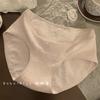Bragas de Algodón Puro con Ribete de Encaje de Tiro Bajo para Mujer, Calzones Sencillos Talla Grande, Tentación Pura Deseo Talla Grande para Mujeres Ligeramente Gorditas