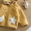 Nueva Chaqueta Gruesa con Forro de Felpa Estilo Otoño/Invierno para Niñas, Ropa de Invierno Elegante para Niñas Pequeñas, Suéter Grueso de Felpa, Moderno