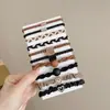 Corda Resistente para Trançar Cabelo, Acessório de Cabelo com Elástico, Prendedor de Cabelo Morandi de Alta Qualidade, Corda de Cabelo Preta que Não Aperta, Corda de Cabelo Colorida
