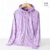 Cantidad de Corriente Ropa con Protección Solar de Seda de Hielo Estilo Pareja Verano Ropa Transpirable Anti-UV para Hombres y Mujeres UPF50+ Ropa de Pesca Chaqueta