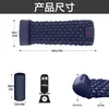 Colchoneta Inflable Auto-Inflable para Acampar al Aire Libre con Bomba de Pie, TPU con Forma de Diamante y Almohada para Esterilla de Dormir de Tienda de Campaña