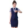 Fabricante de Conjuntos de Colete Feminino para Primavera e Verão, Roupas Profissionais de Trabalho, Conjuntos de Colete e Saia para KTV, Uniformes para Garçons de Hotel